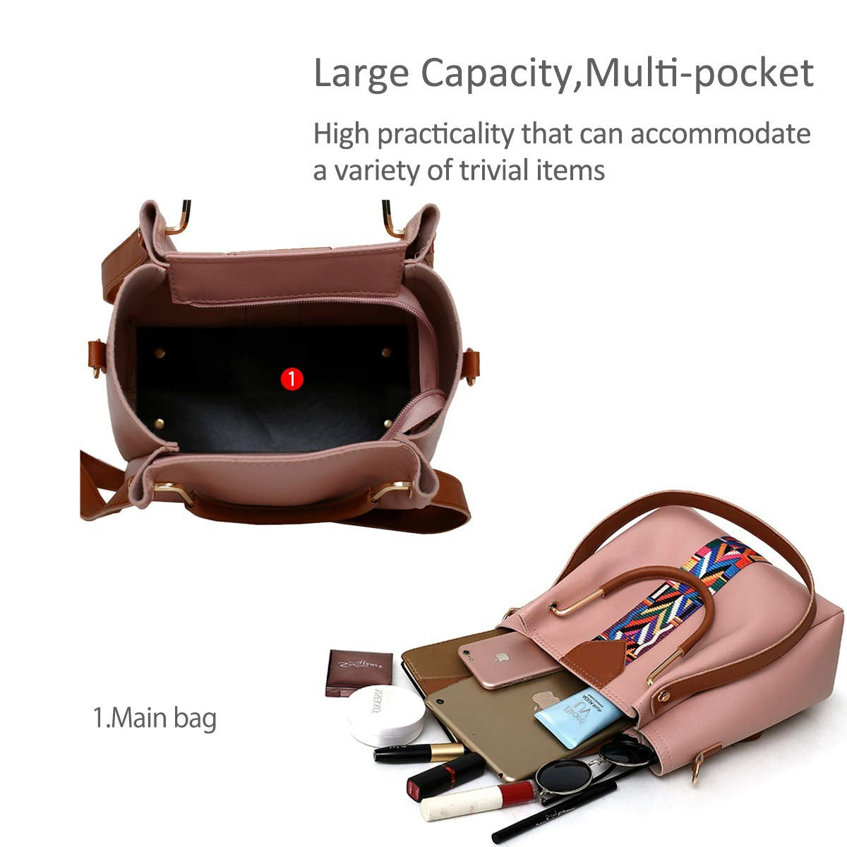 4 Pcs Handbags For Ladies