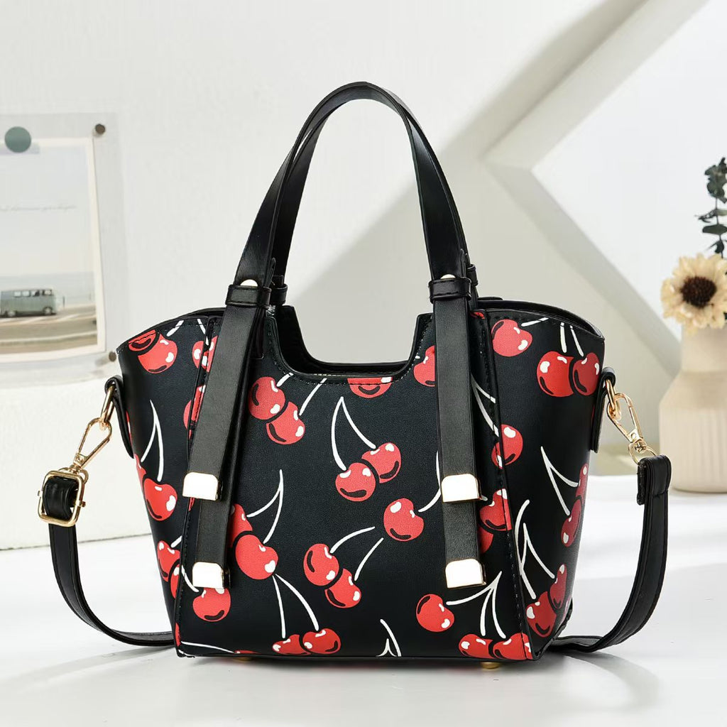 Bag Women's Classic Vegetable Basket Cherry