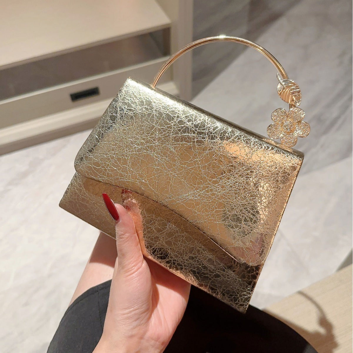 Glitter Clutch Bag