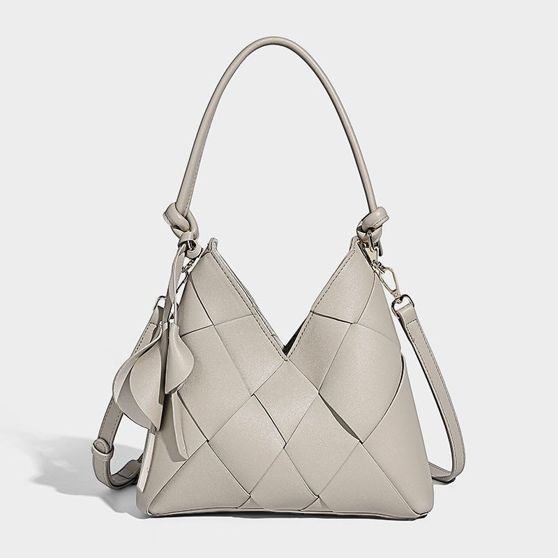 Niche Woven Patchwork Bag
