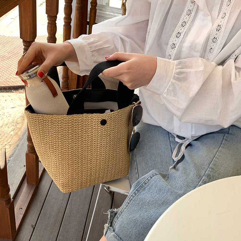 Rattan - Casual Women's Handbag