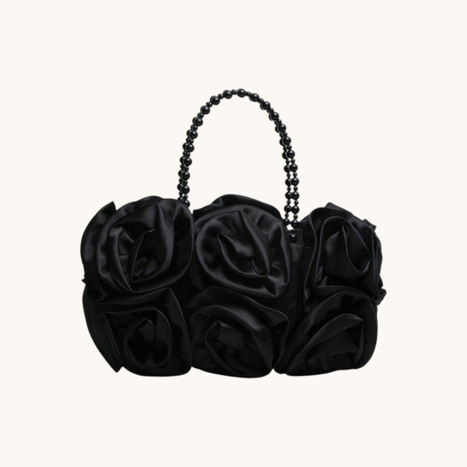 Rose Satin Purse