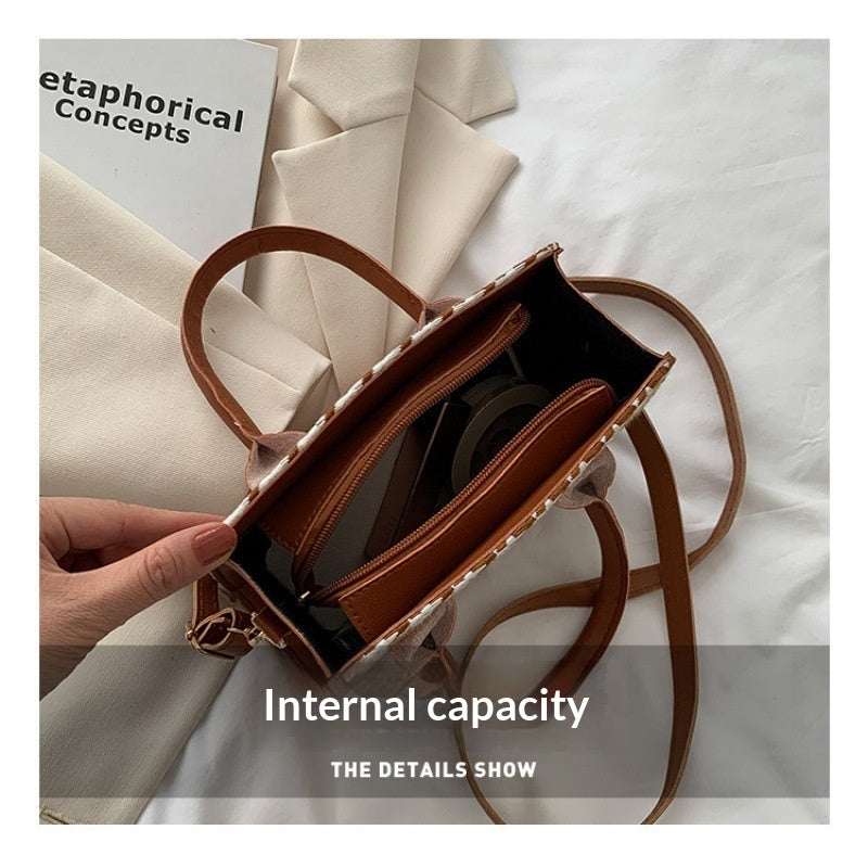 Plaid Handbag Women's Casual Crossbody Bag
