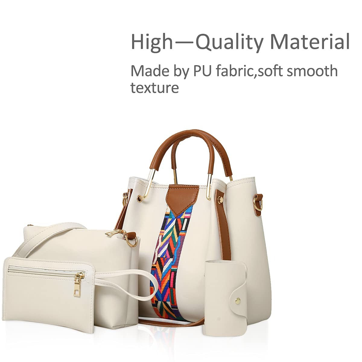 4 Pcs Handbags For Ladies