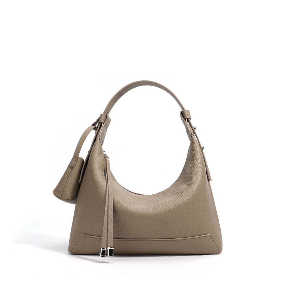 Niche New Style First Layer Cowhide Simple Bag