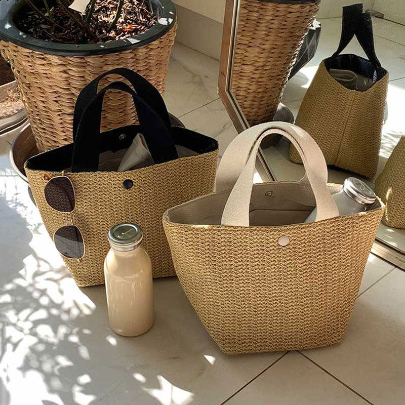 Rattan - Casual Women's Handbag