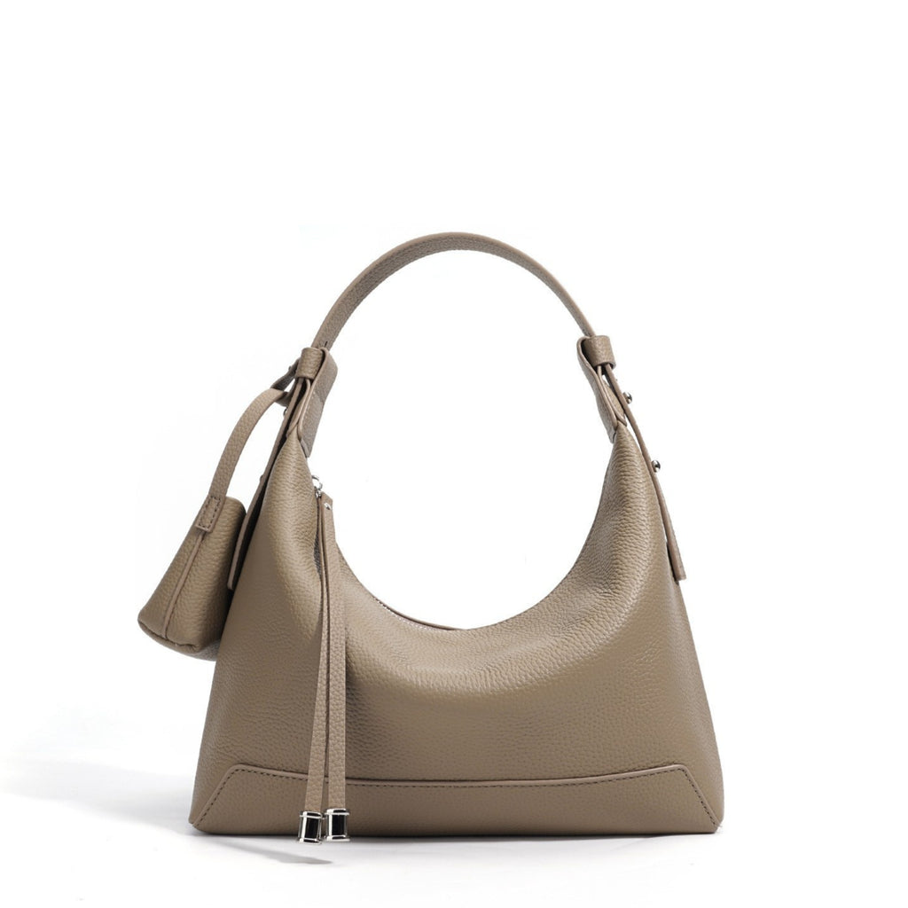 Niche New Style First Layer Cowhide Simple Bag