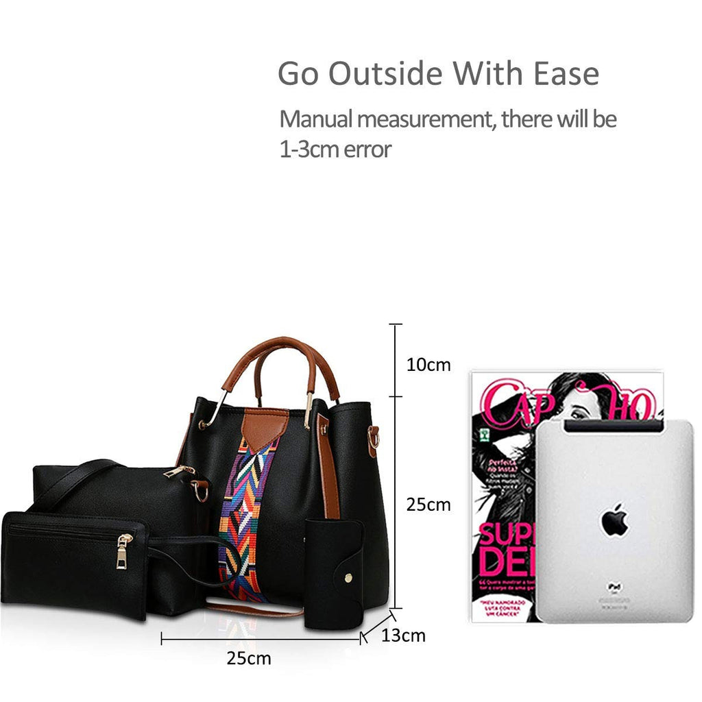 4 Pcs Handbags For Ladies