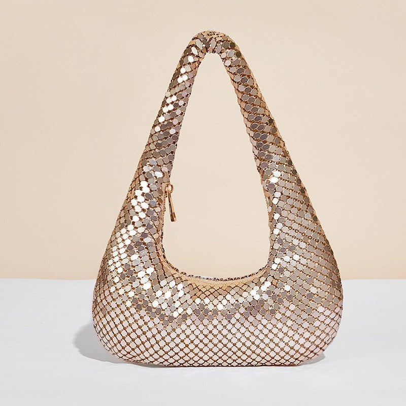 Silver Star Clutch Bag