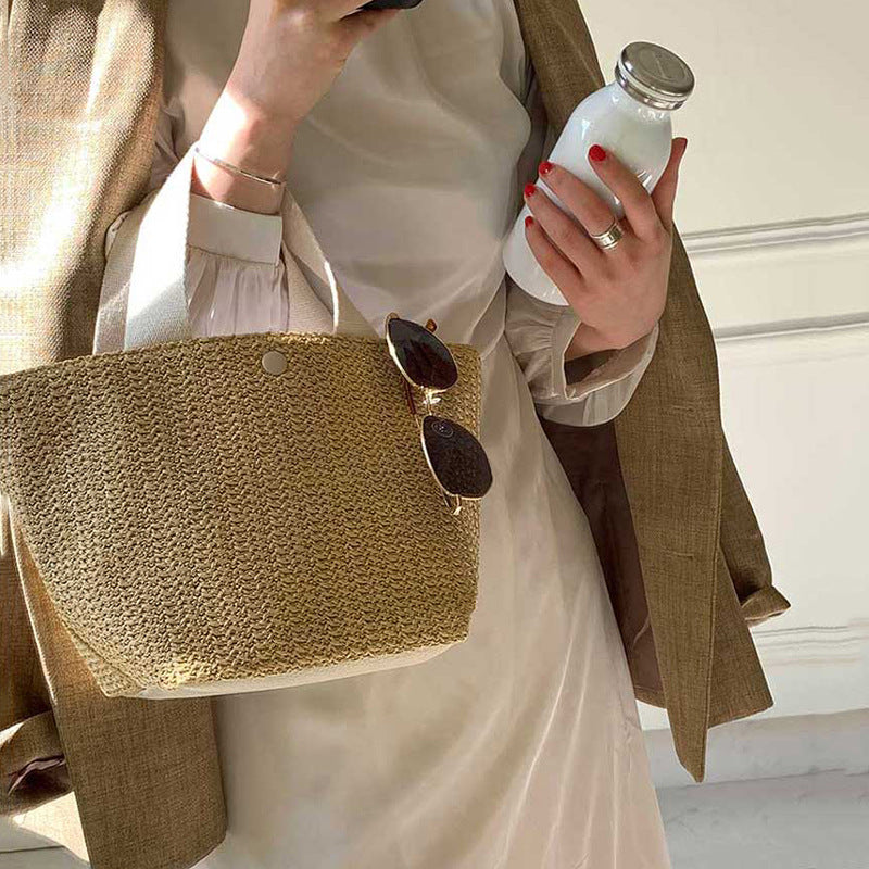 Rattan - Casual Women's Handbag