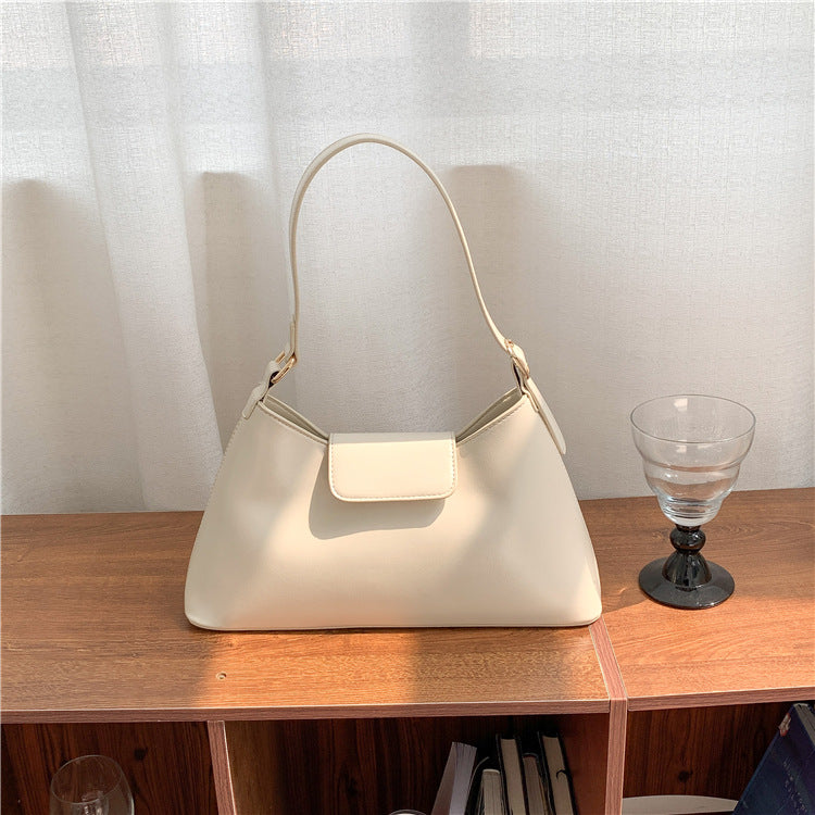 Korean-Style PU Shoulder Bag For Women