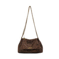 Sleek, Versatile Leopard-print Shoulder Bag