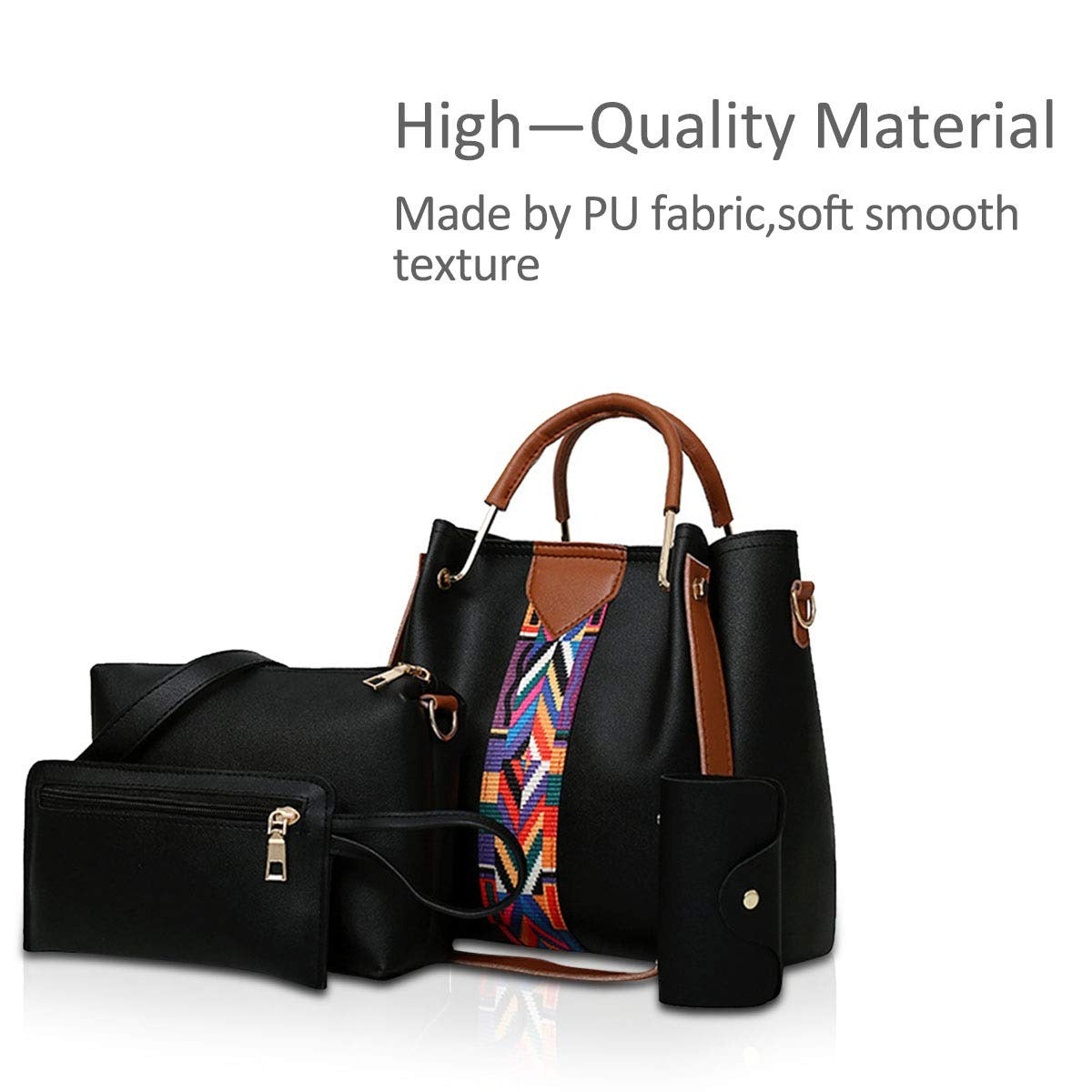 4 Pcs Handbags For Ladies