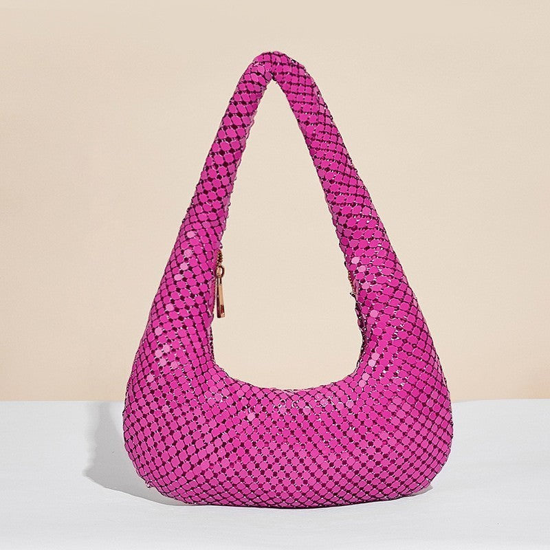 Silver Star Clutch Bag
