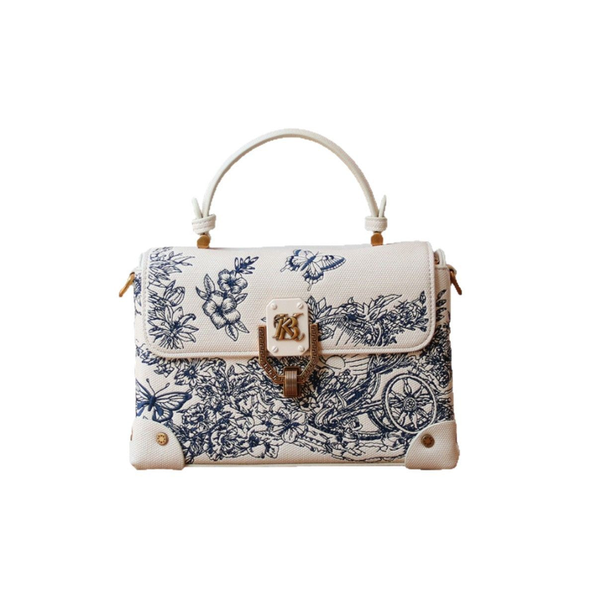 Light-luxury Intricately Embroidered Shoulder Bag