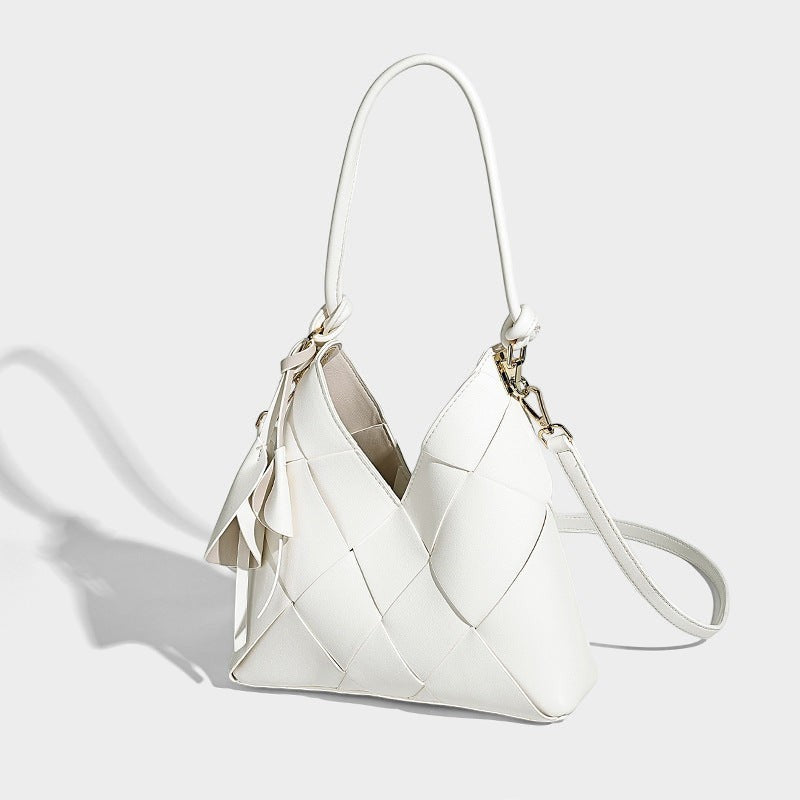 Niche Woven Patchwork Bag