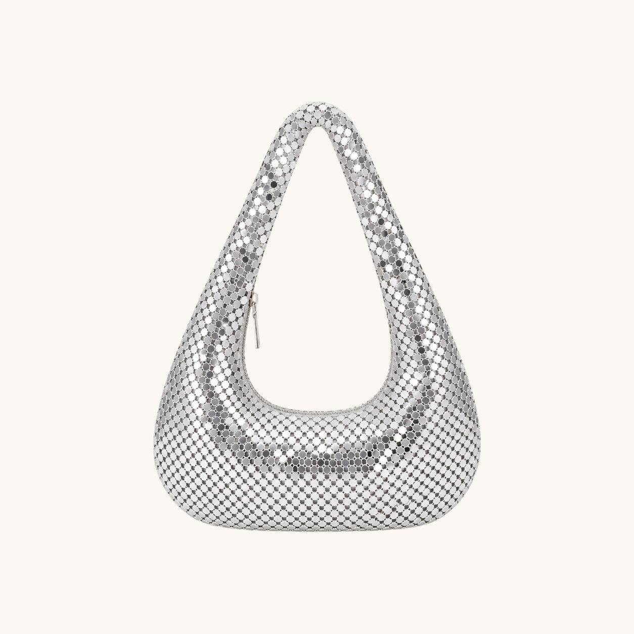 Silver Star Clutch Bag
