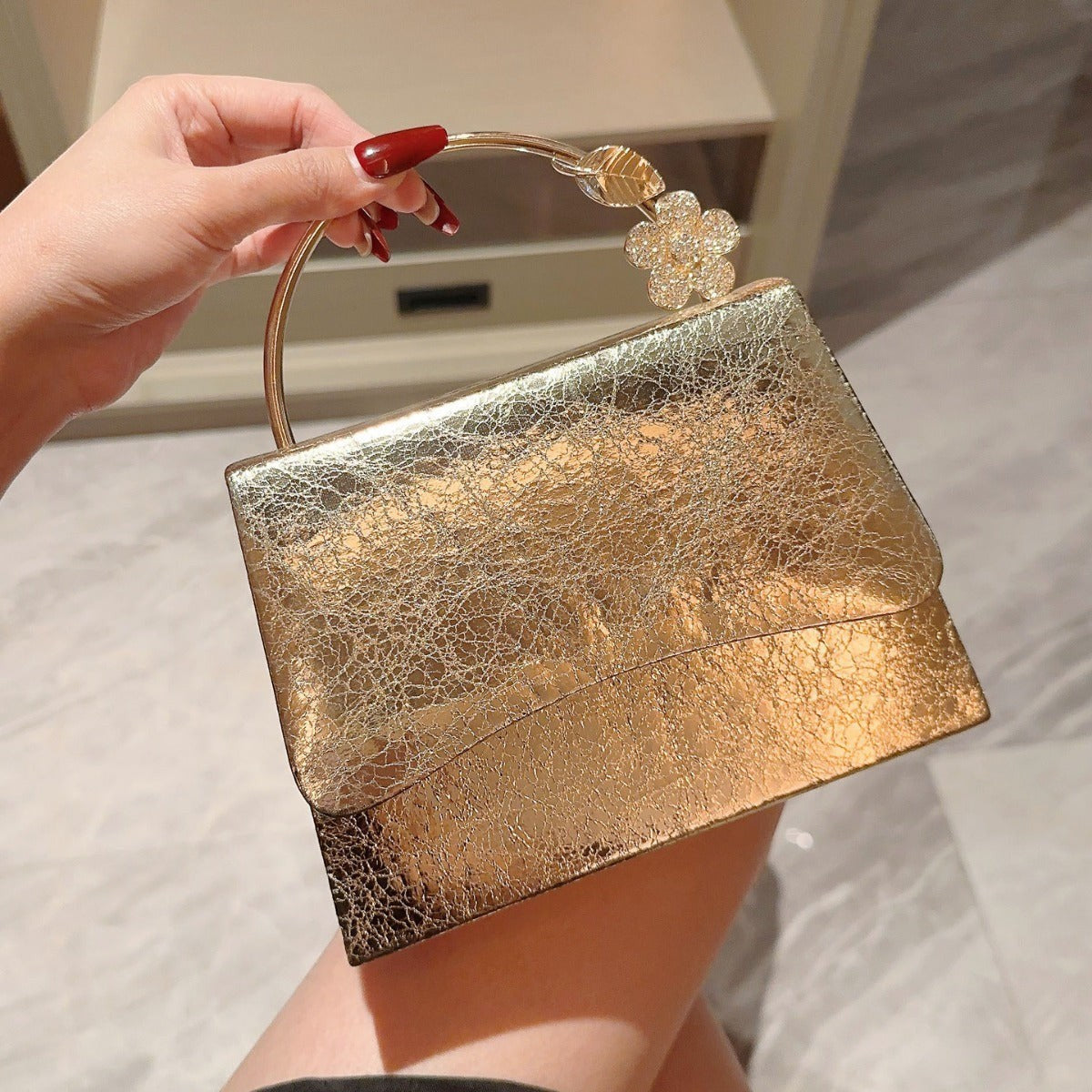 Glitter Clutch Bag