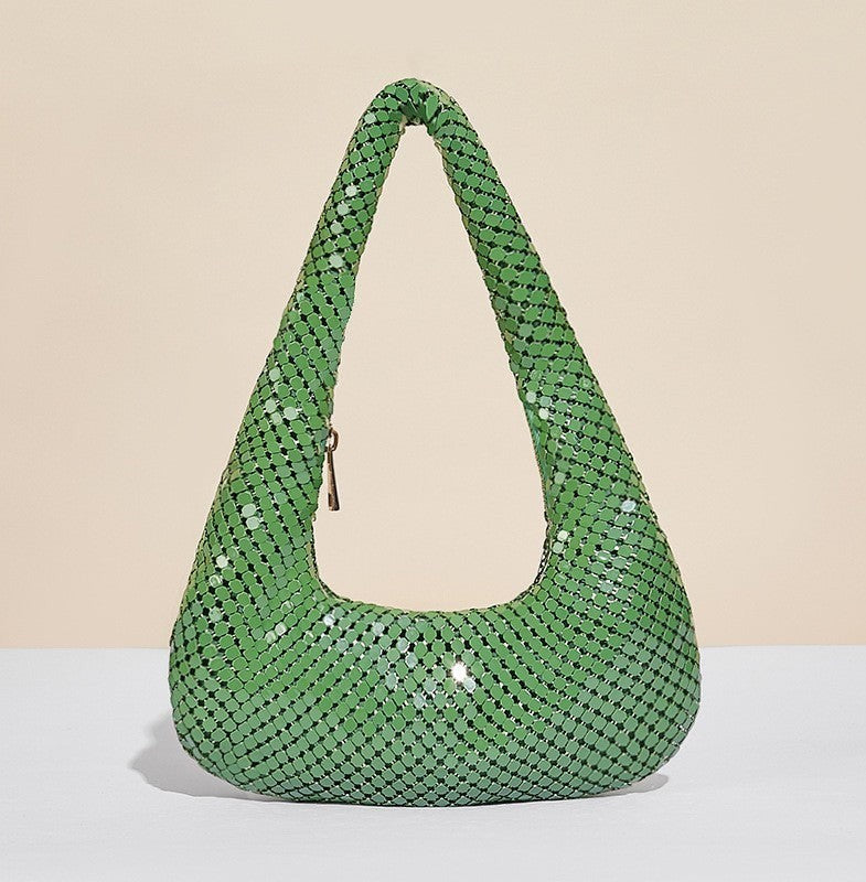 Silver Star Clutch Bag