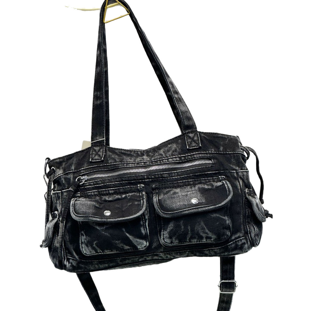 New York Denim Womens Shoulder Bag