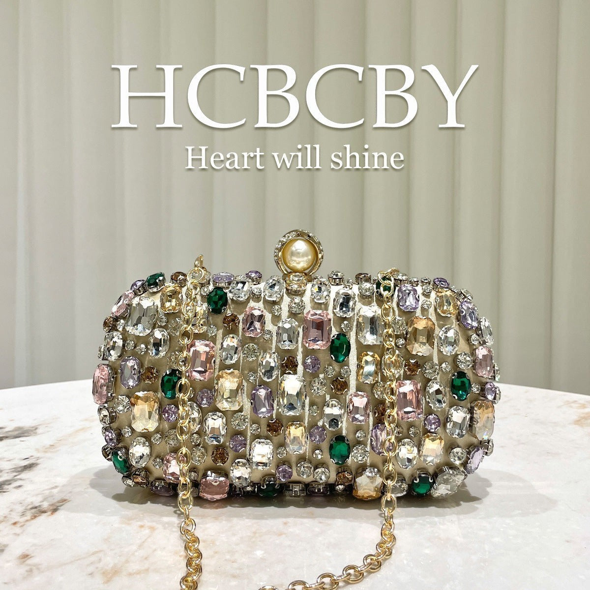 Jewels Clutch Bag