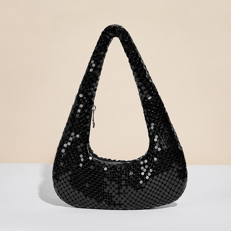 Silver Star Clutch Bag