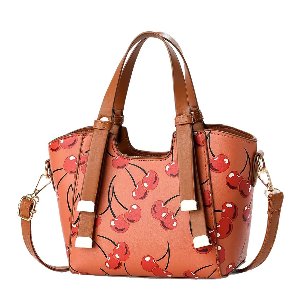 Bag Women's Classic Vegetable Basket Cherry