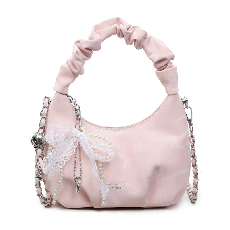 Wild Chain Bag Exquisite Pleated