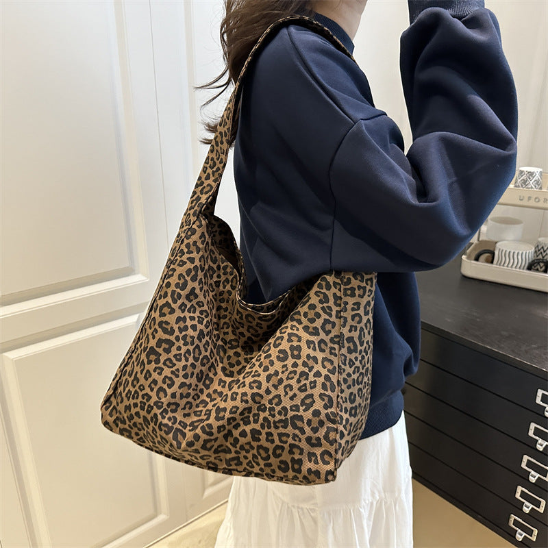 Leopard Print Large Capacity Bag