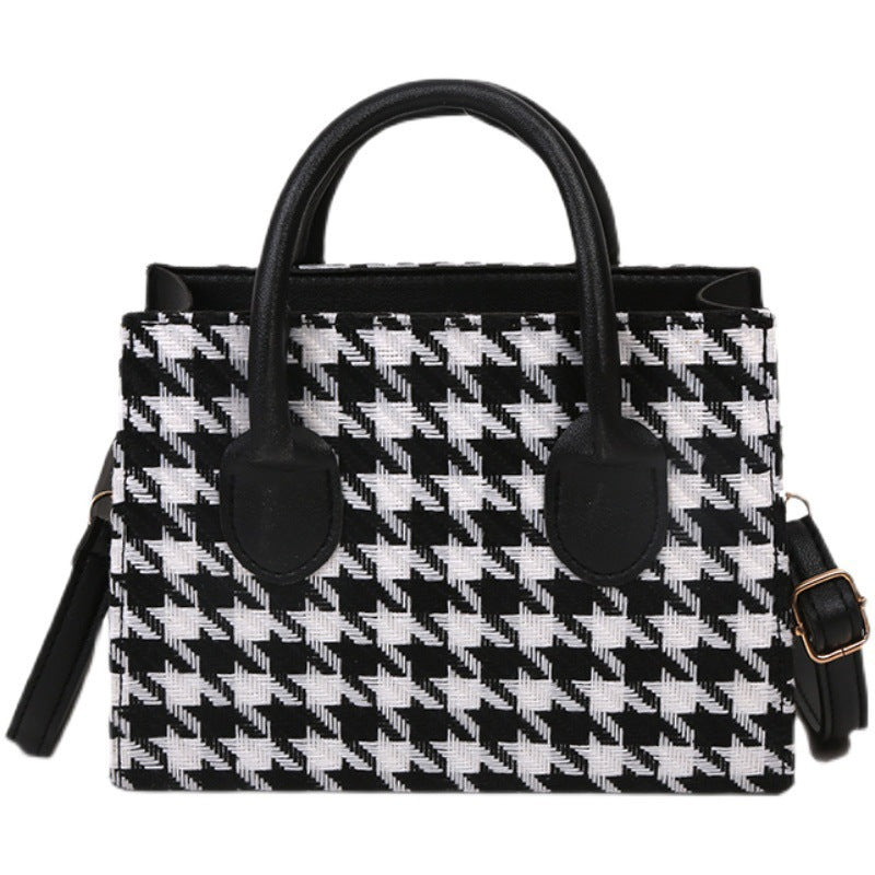 Plaid Handbag Women's Casual Crossbody Bag