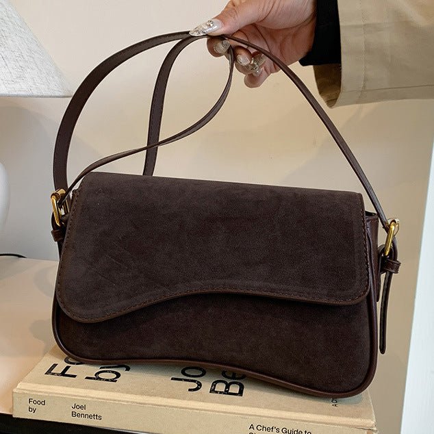 Retro Matte Shoulder Bag For Women