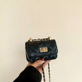 Fashionable Lock-Clasp Chain Bag For Women