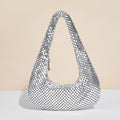 Silver Star Clutch Bag